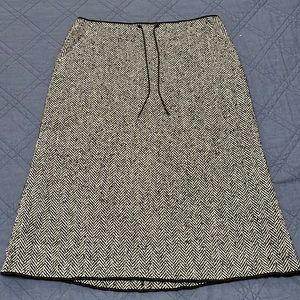 Black and White Skirt